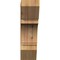Ekena Millwork Imperial Slat Rough Sawn Bracket, Western Red Cedar, 4"W x 14"D x 14"H BKT04X14X14IMP06RWR - alternate 3